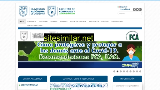 fca.uaq.mx alternative sites