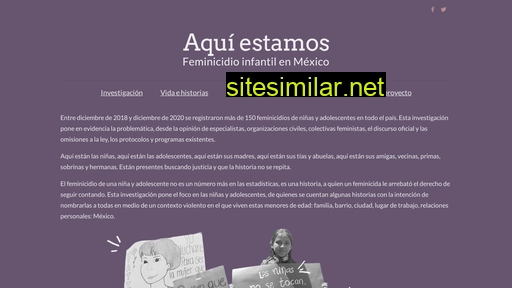 feminicidioinfantil.com.mx alternative sites