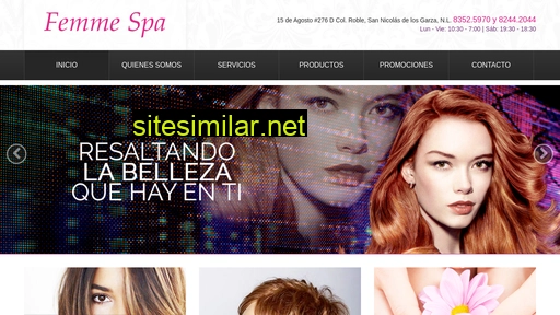 femmespa.com.mx alternative sites