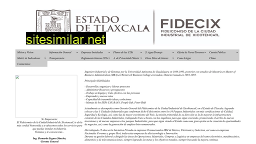 fidecix.com.mx alternative sites