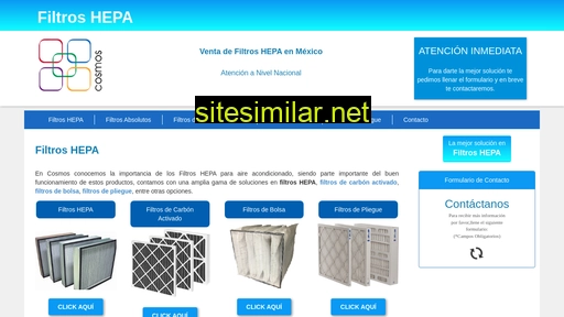filtroshepa.com.mx alternative sites
