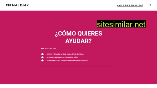 firmale.mx alternative sites