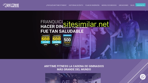 franquiciasanytime.com.mx alternative sites