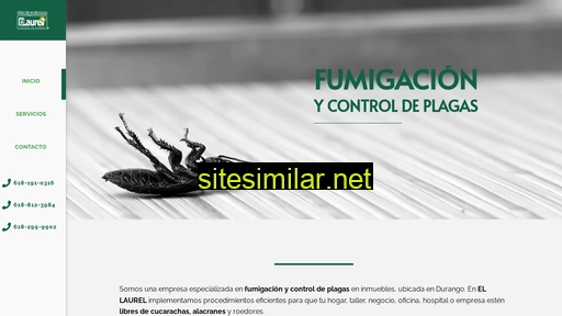 fumigacionesellaureldgo.com.mx alternative sites