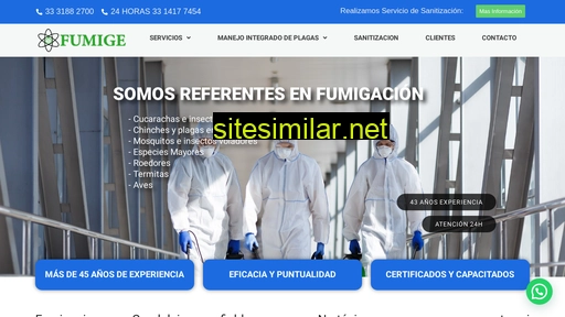 fumige.com.mx alternative sites
