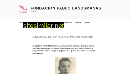 fundacionpablolandsmanas.org.mx alternative sites