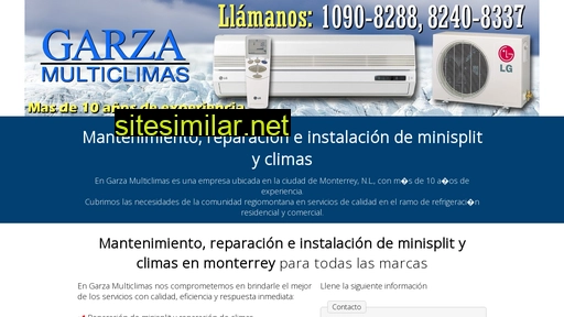 garzamulticlimas.com.mx alternative sites