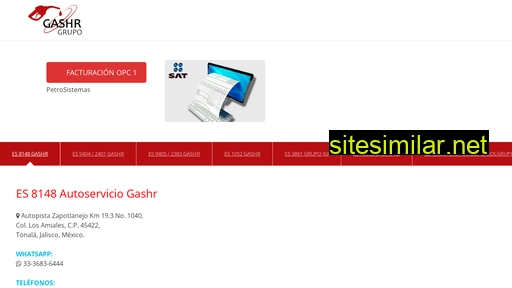 gashr.com.mx alternative sites