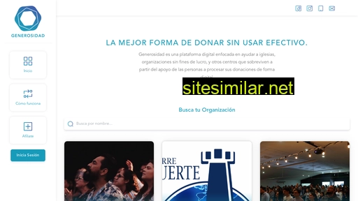 generosidad.mx alternative sites