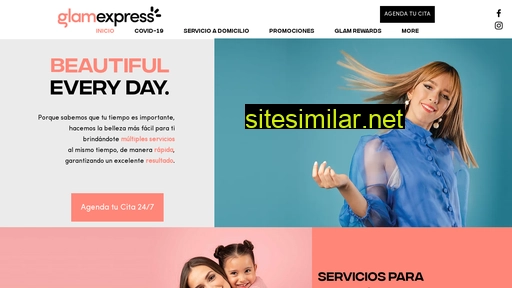 Glamexpress similar sites
