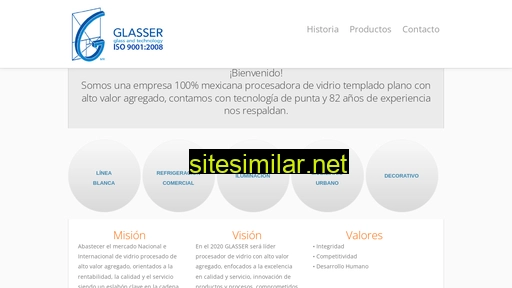 glasser.com.mx alternative sites