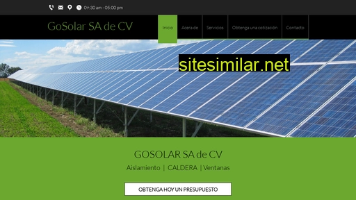 go-solar.mx alternative sites