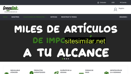 greenlink.mx alternative sites