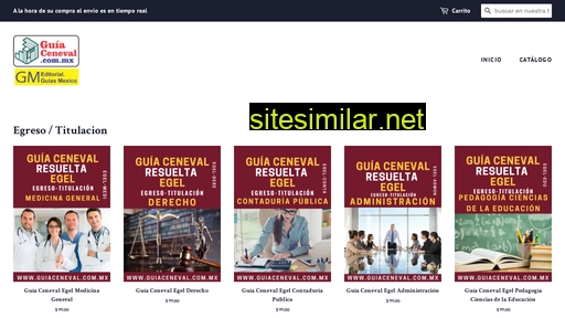 guiaceneval.com.mx alternative sites