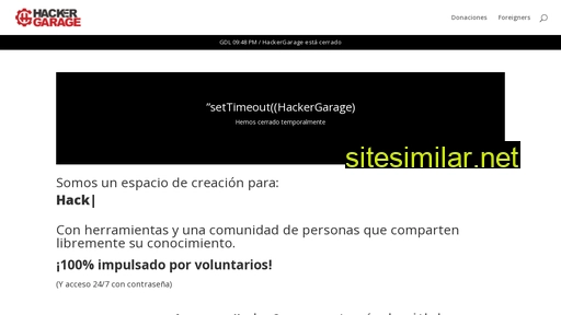 hackergarage.mx alternative sites