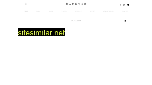 hauntedmag.com.mx alternative sites