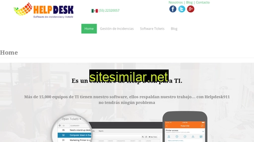 helpdesk911.com.mx alternative sites