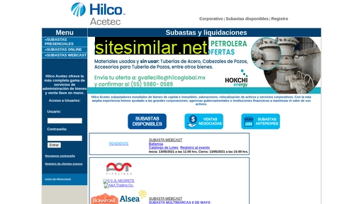 hilcoacetec.mx alternative sites