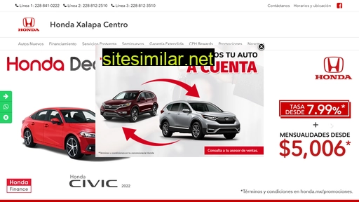 Honda-xalapa similar sites