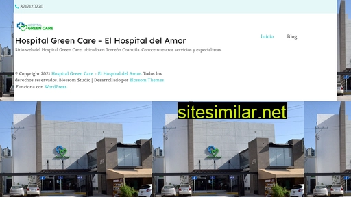 hospitalgreencare.mx alternative sites