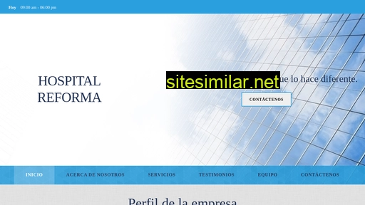 hospitalreforma.com.mx alternative sites