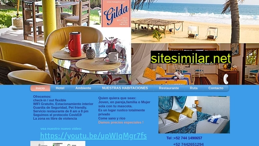 hotelgilda.com.mx alternative sites