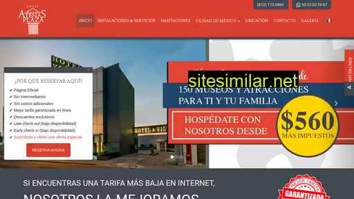 hotelatenasplaza.com.mx alternative sites