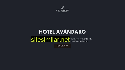 hotelavandaro.com.mx alternative sites
