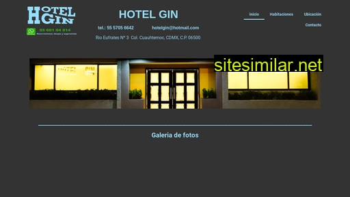 hotelgin.com.mx alternative sites