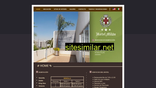 hotelmilan.com.mx alternative sites