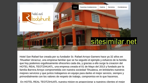 Hotelrealteotzihuatl similar sites