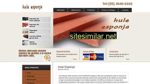 huleesponja.com.mx alternative sites