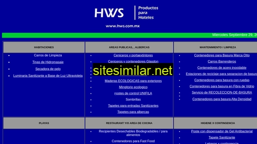 hws.com.mx alternative sites