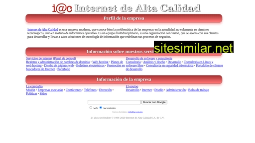iac.com.mx alternative sites