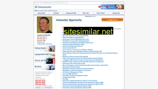 immunocal.mx alternative sites