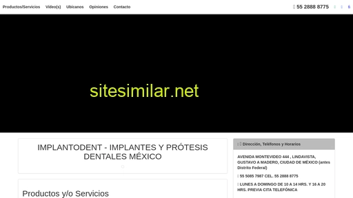 implantodent.com.mx alternative sites