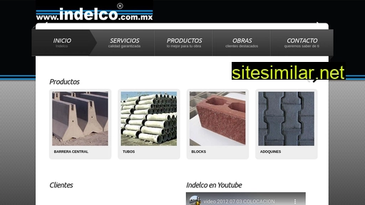 indelco.com.mx alternative sites