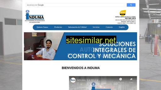induma.com.mx alternative sites