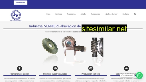 industrialvernier.com.mx alternative sites