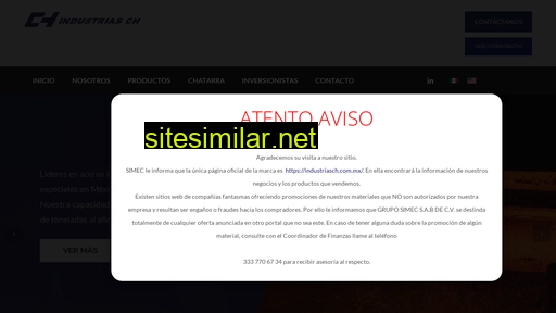 industriasch.com.mx alternative sites