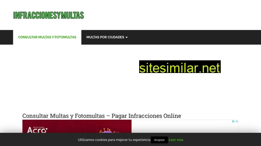 infraccionesymultas.com.mx alternative sites