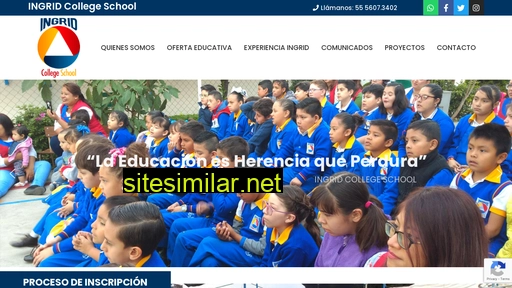 ingridcollegeschool.edu.mx alternative sites