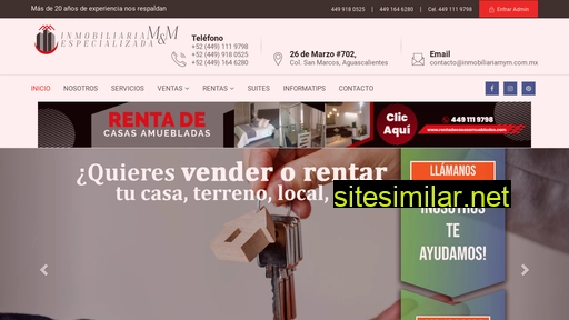 inmobiliariamym.com.mx alternative sites