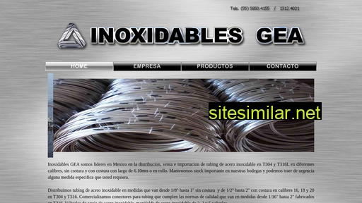 inoxidablesgea.com.mx alternative sites