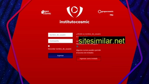 institutocosmic.mx alternative sites