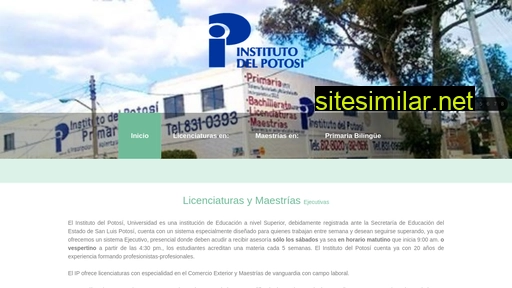 Institutodelpotosi similar sites