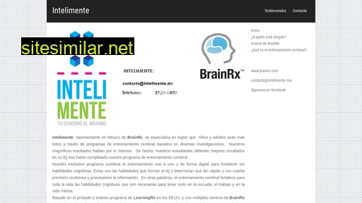 intelimente.mx alternative sites