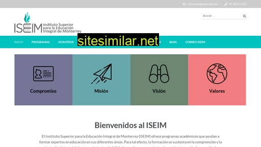 iseim.edu.mx alternative sites