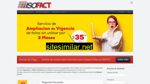 isofact.mx alternative sites
