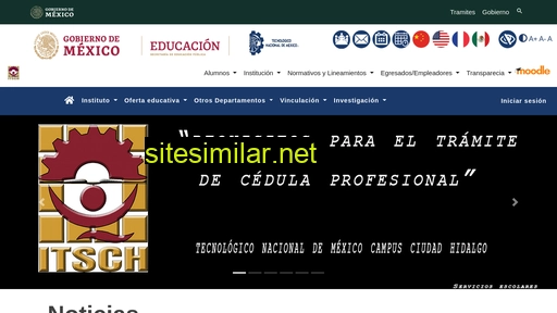 itsch.edu.mx alternative sites